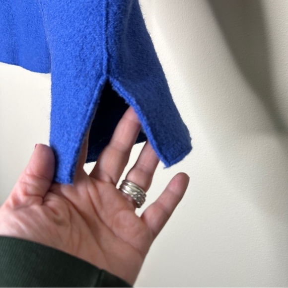 Vintage Carlisle Boiled Wool Jacket in Blue Size US 10 - Picture 5 of 8